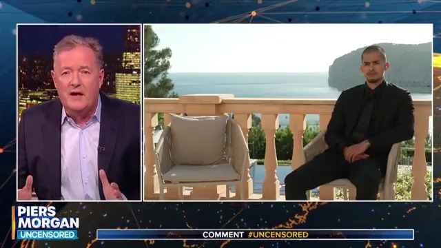 "He's about to release a track called 'Heil Hitler' - why are you happy to be associated with someone like that?" Piers Morgan asks Sneako why he's working so closely with Kanye "Ye" West. Watch more 👇 📺 Piers Morgan | ye | SNEAKO
