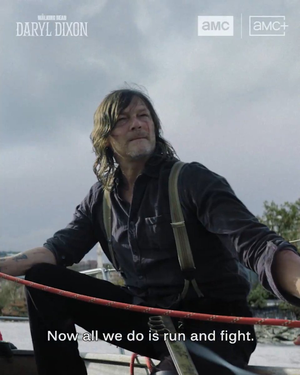 New lands, shifting threats, and a battle that isn't over yet. Daryl and Carol's journey continues with Season 3 of #DarylDixon coming THIS FALL, exclusively on AMC and AMC+.