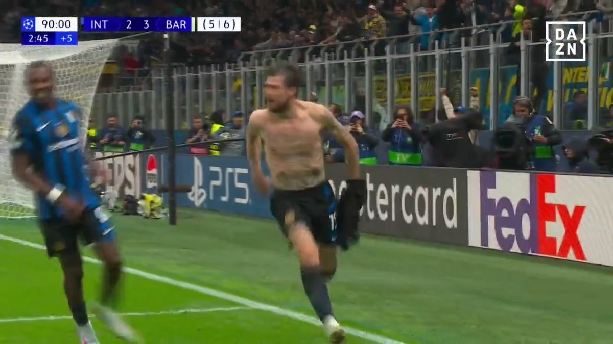 Acerbi a mandar o estádio abaixo 😮‍💨 #DAZNChampions