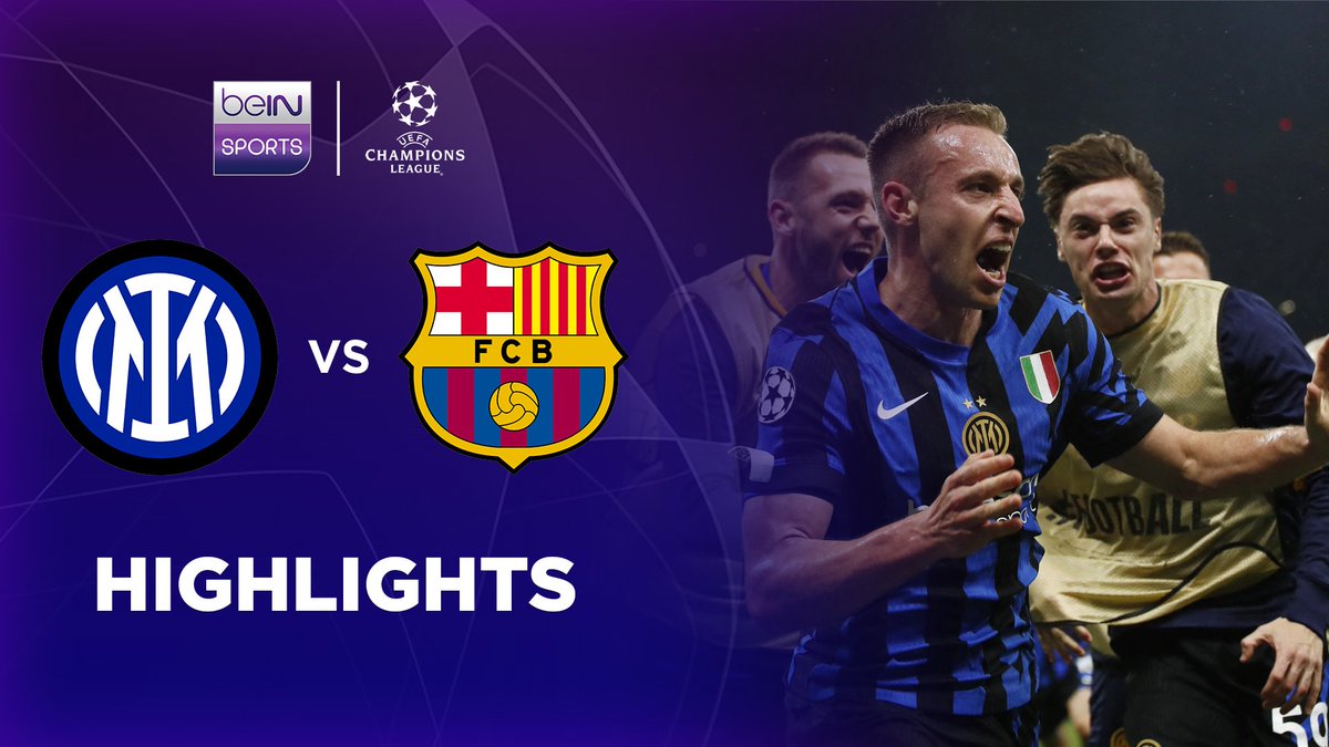 Inter Milan menulis kisah heroik di San Siro dengan kemenangan dramatis 4-3 atas Barcelona dalam laga leg kedua semifinal Liga Champions— Nerazzurri memastikan tempat di final. San Siro jadi saksi lahirnya euforia biru-hitam menuju Munich. #beINUCL