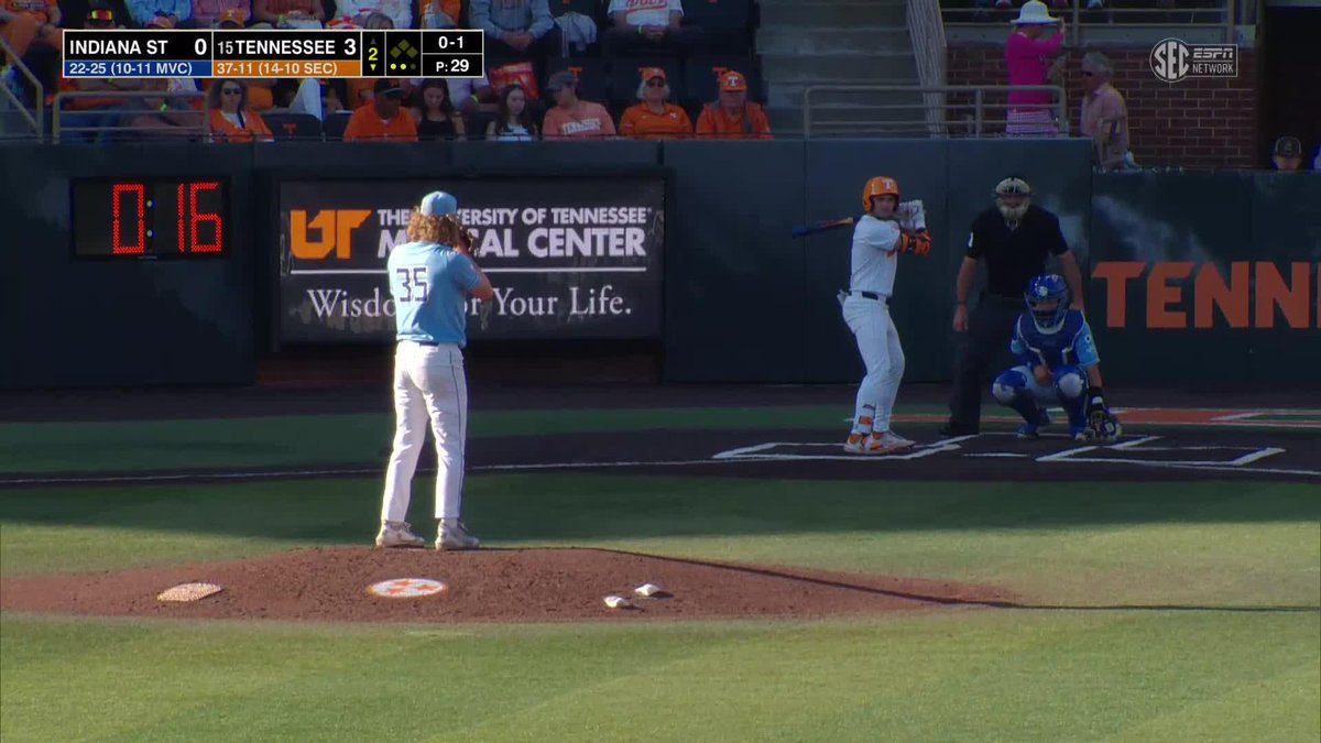 Gavin goes yard and it's 4-0 Big Orange! 📺 (SECN+) #GBO // #BeatINS