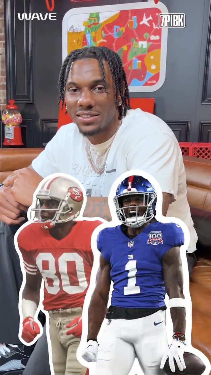 Malik Nabers picked HIMSELF over Jerry Rice in King of the Hill!? 🤯 The Giants star receiver confidence shines bright in 3 Off the Dome 🫡