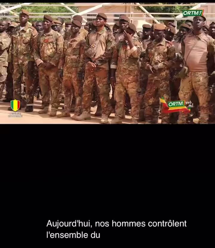 Le groupe d'intervention tactique Scorpion 🦂 qui était engagé à Ber, Gourmand-Rharous, Tessalite et pour la libération de Kidal est de retour à Bamako. Bravo à nos héros FAMa 🇲🇱✊🏻