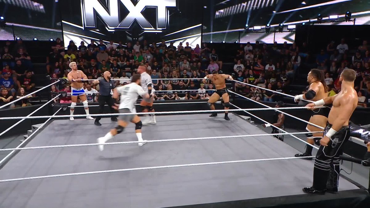 HONK! HONK! Joe Hendry almost got carried away there for a second, but everything is all good! 😅 #WWENXT
