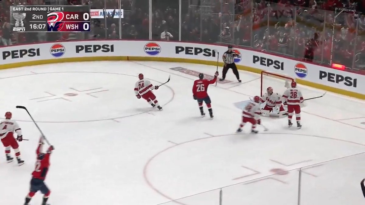 ALIAKSEI PROTAS 🦅 The first #StanleyCup Playoffs goal of his career opens the scoring in Game 1! 🇺🇸: ESPN ➡️ 🇨🇦: Sportsnet or stream on Sportsnet+ ➡️