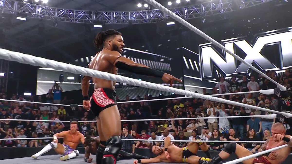 JOE HENDRY AND TRICK WILLIAMS ARE THROWING DOWN!!! #WWENXT