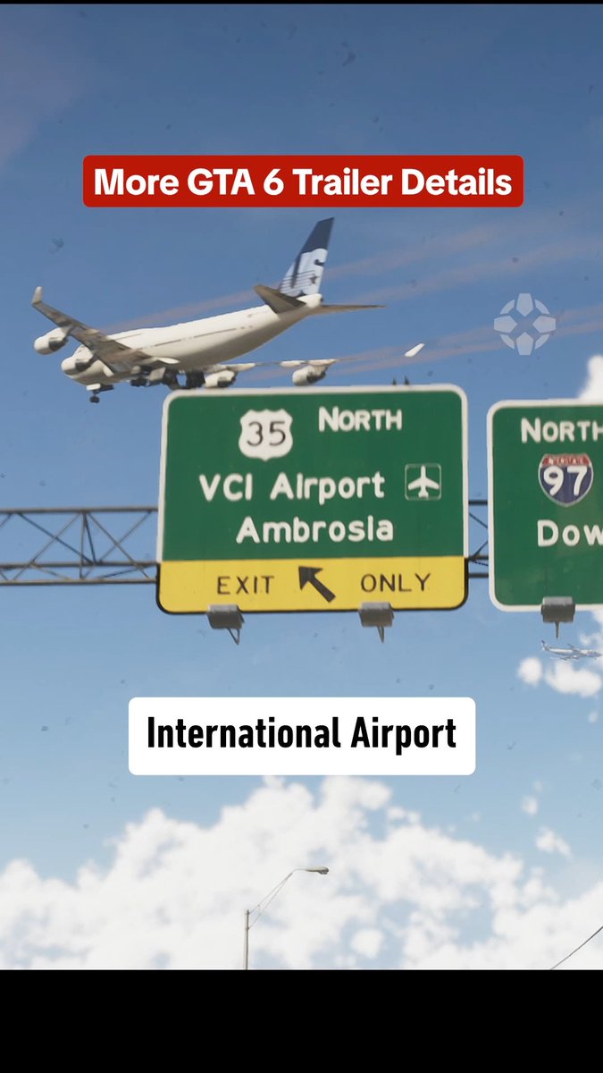 Could GTA 6’s map be so big that there are 2 international airports? Here are even more cool details we noticed: