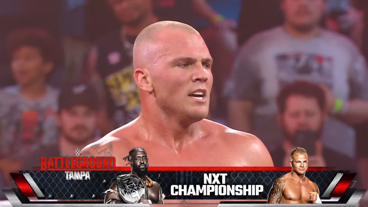 MYLES BORNE. OBA FEMI. BATTLEGROUND. LET'S GO!!! #WWENXT