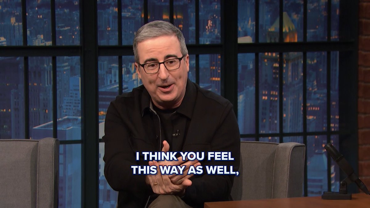 .John Oliver’s take on the media’s decision to give in to Trump’s demands.