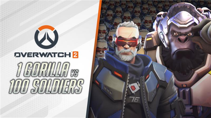 1 Gorilla. 100 Soldiers. Endless amounts of fun! 💯 Shout out to both teams for giving it their all during our Winston vs. Soldier: 76 showdown 💥 Creators: Sykkuno, Peter Park, aria🏅, tina :D, Foolish Gamers, Miyoung, @Fuslie, xChocoBars, joshseki, @Shxtou 💪