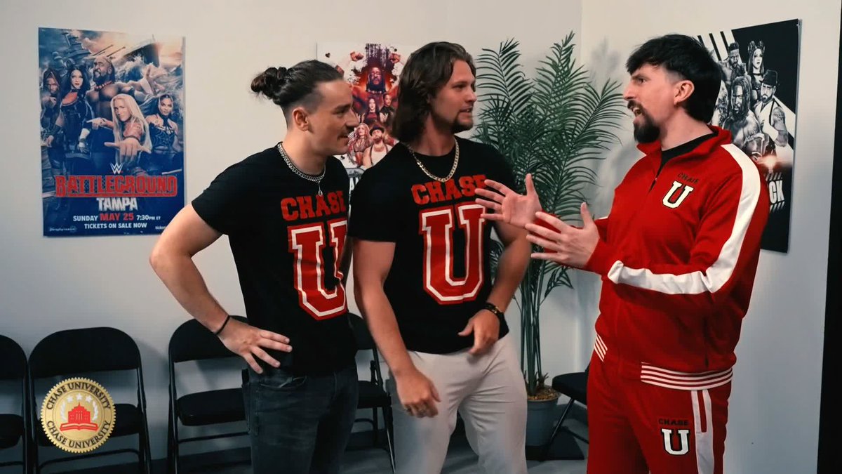 "New Chase U, new Chase fit." It really is a fresh start for Andre Chase | twitch.tv/ChaseUniversity! 👀 #WWENXT