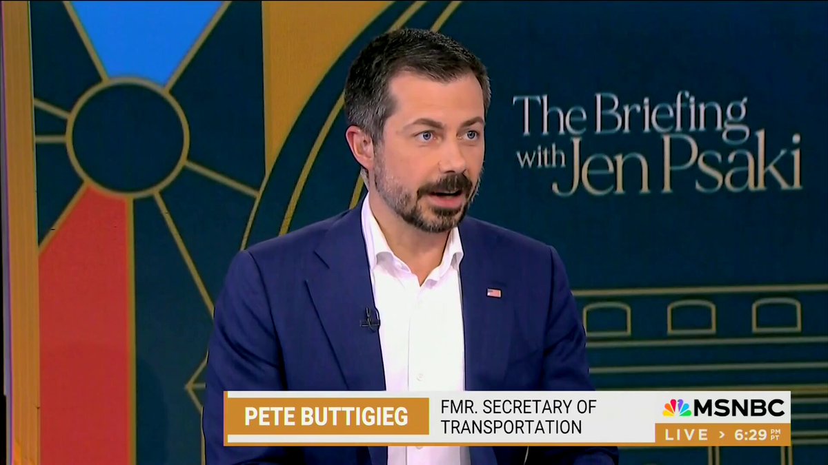 This is rich. Pete Buttigieg complains about excessive regulations: "It is so hard to build and do things in this country!" Friendly reminder that Buttigieg spent $42 BILLION on rural broadband without connecting a single American because of insane regulations like "prioritize the employment of 'justice-impacted' people with criminal records to install broadband equipment." And to qualify for a grant to build an EV charger the Buttigieg-led DOT demanded companies engage in "intentional outreach to underserved communities" including "block parties" with "multilingual staff" for those "who speak languages other than English." Buttigieg goes on to say he and Biden "could have done more if it was easier to complete the things that we start in this country." What a joke.