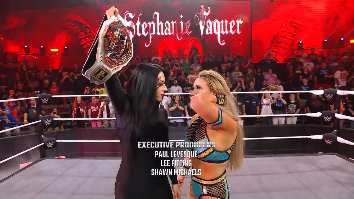 La Primera vs. The Juggernaut. Stephanie Vaquer vs. Jordynne Grace. See you in Tampa for #WWEBattleground! #WWENXT