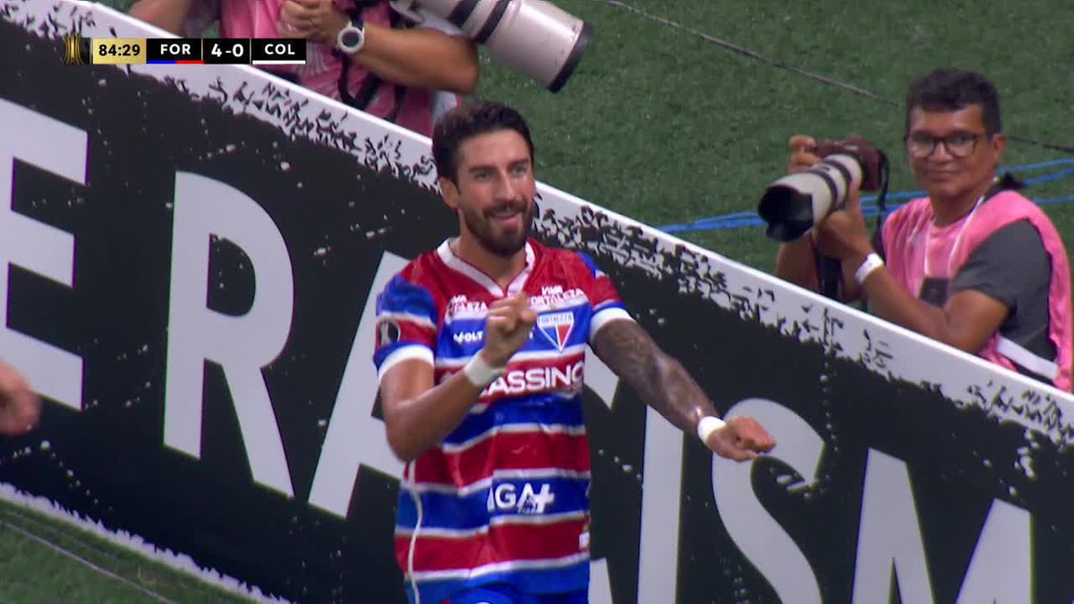 85' Juan Martin Lucero Fortaleza 4️⃣-0️⃣ Colo Colo #Libertadores #LibertadoresxCHV