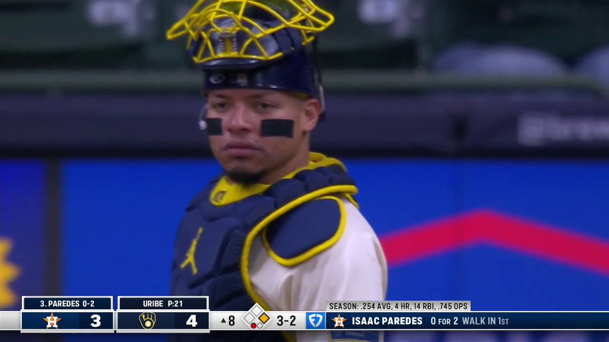 Con ustedes, el líder de corredores atrapados robando en MLB, William Contreras. 🎯