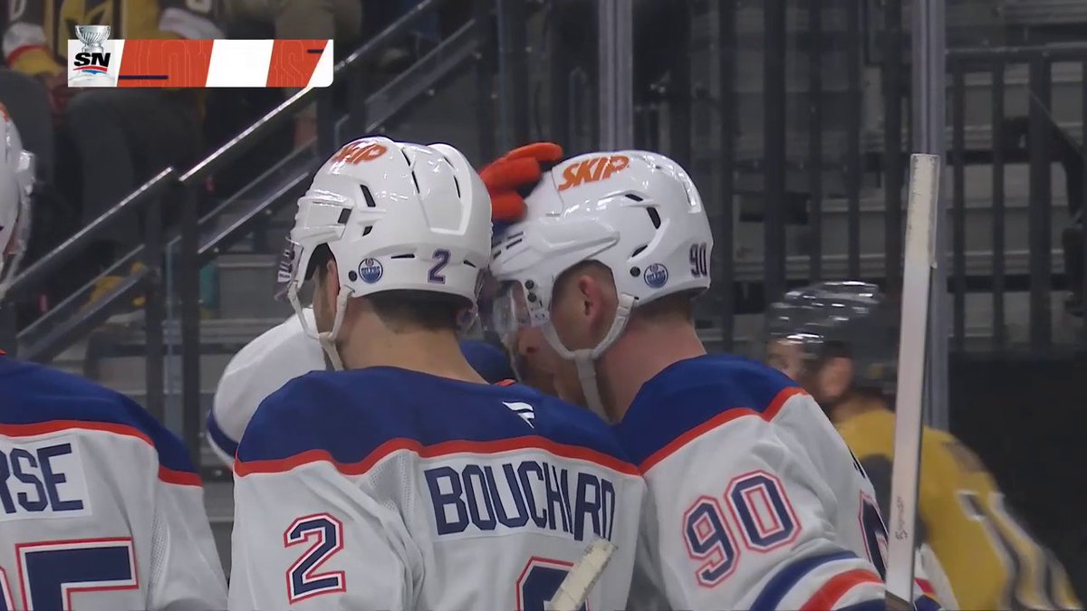 EDMONTON ANSWERS BACK 😤 The Edmonton Oilers cut the lead in half thanks to Corey Perry! 🚨 #StanleyCup 🇺🇸: ESPN ➡️ 🇨🇦: Sportsnet or stream on Sportsnet+ ➡️