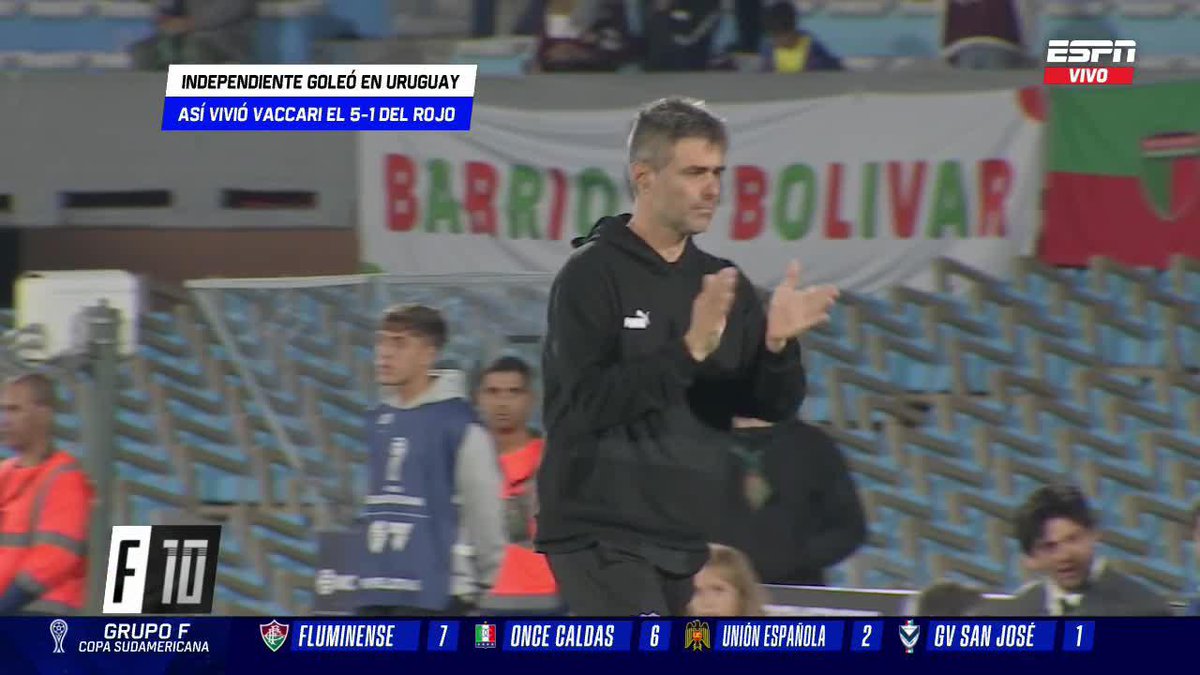 #Independiente La Sabio Cam en Montevideo. Miralo a Julito comer pasto a dos manos👇