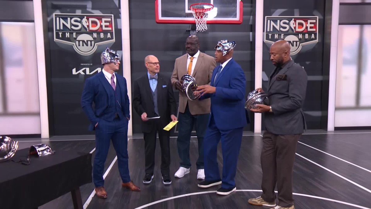 SHAQ & CHUCK WRESTLING MATCH 🚨 The Fellas felt inspired with John Cena in the building 😂
