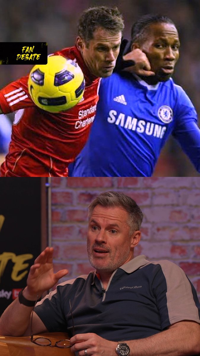 "Don't go looking for trouble with Drogba..." 🫠 Carra on the difficulties in facing Didier Drogba! 🔥