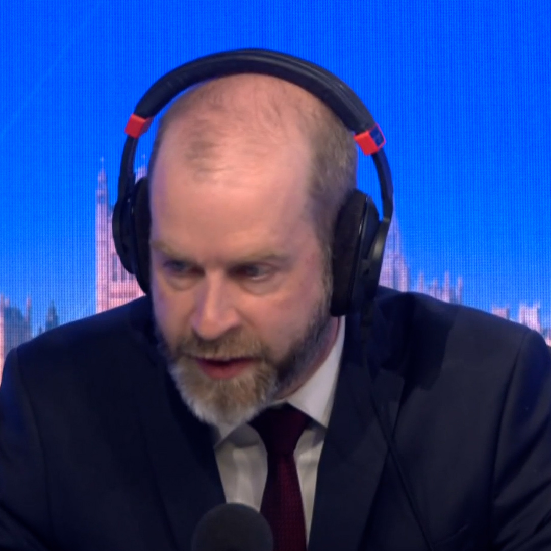 'Nigel Farage was in favour of Brexit and now you don't want to do trade deals with India. Where do you want to do a deal with?' Business Secretary Jonathan Reynolds dismisses the Reform leader's claim that Labour are 'betraying' British workers as 'absolute nonsense'.