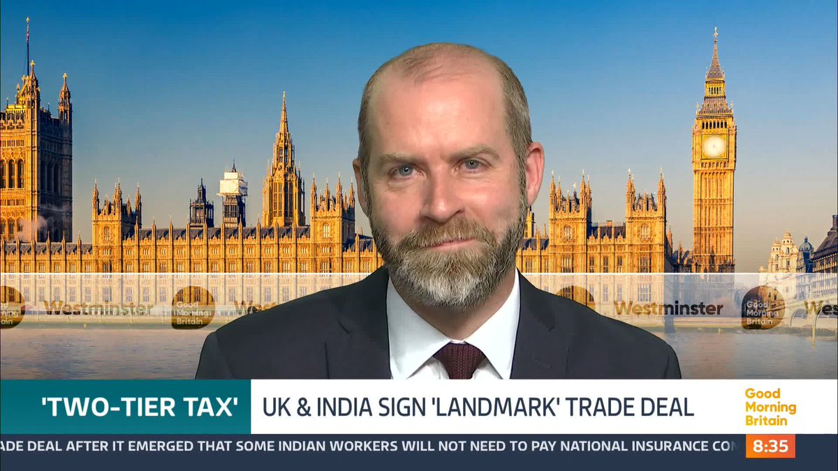 "Does this make workers coming from India cheaper than British workers already here?" Susanna Reid and Ed Balls ask Business Secretary Jonathan Reynolds about the criticism around the UK-India trade deal.