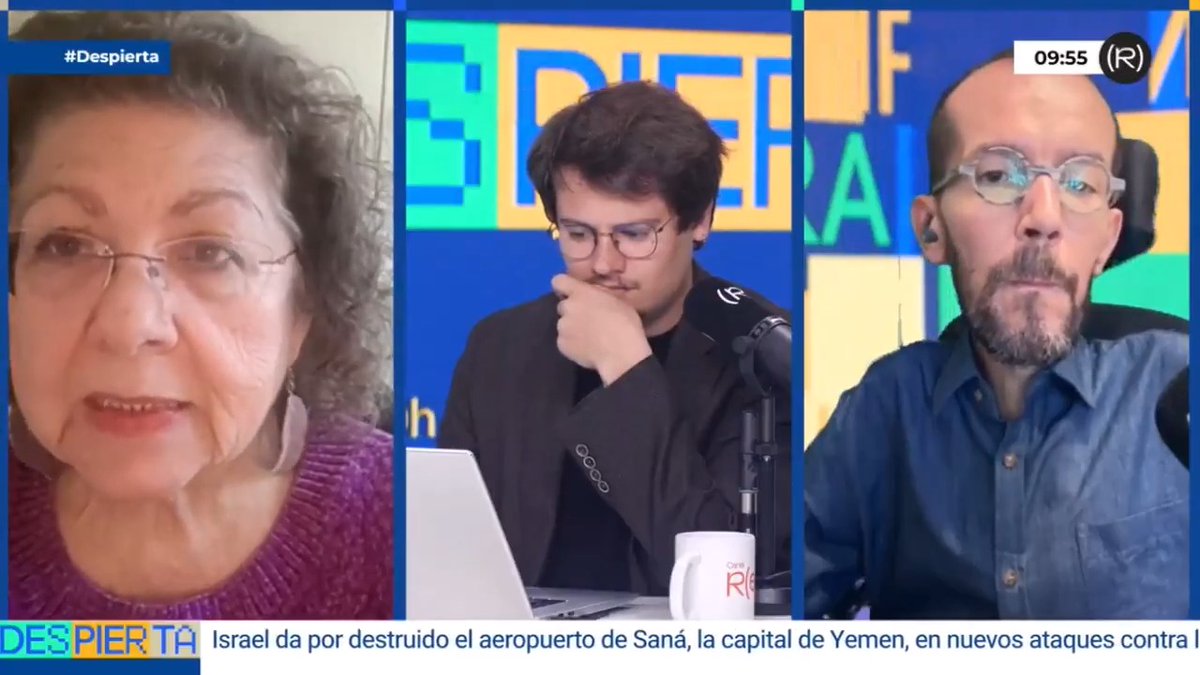 "Lo que intentan las empresas eléctricas siempre es que la inversión venga de los presupuestos del Estado y luego ellos llevarse el beneficio" Cristina Buhigas Arizcun sobre Pedro Sánchez y las centrales nucleares 👇🏽 📺 DESPIERTA! |