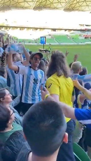 Argentina le volvió a ganar a Australia