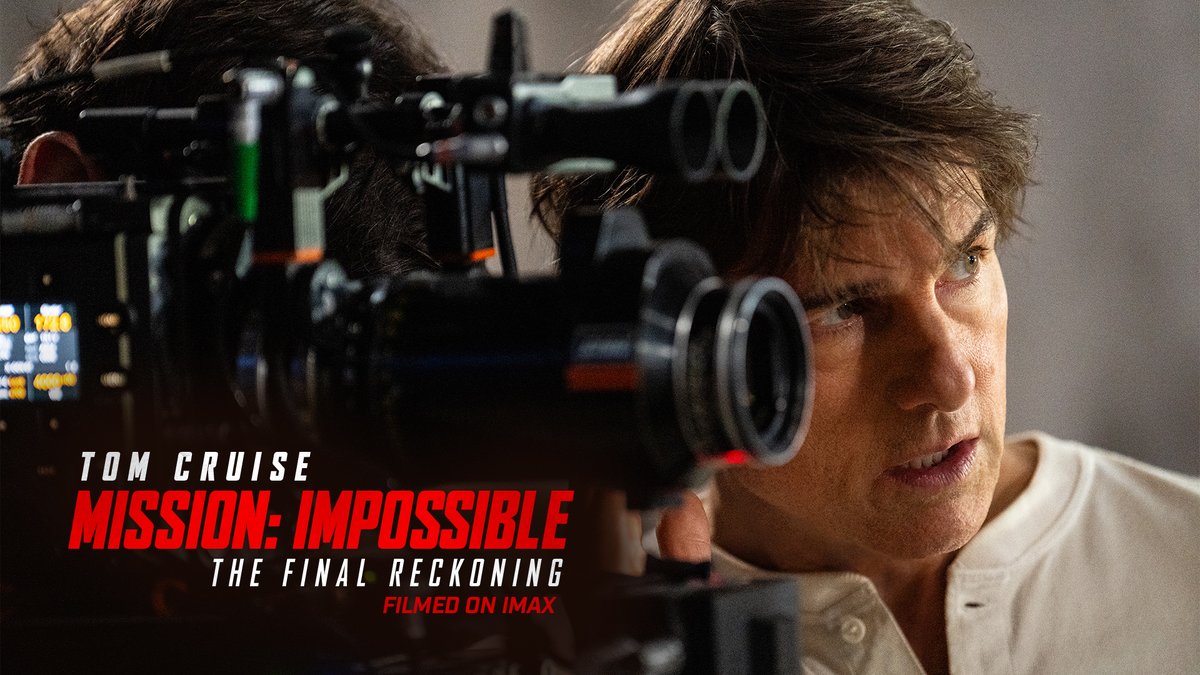 "Seeing it on IMAX, it invests you in that world. This is cinema." - Tom Cruise Experience every moment of #MissionImpossible - The Final Reckoning in the most immersive format possible starting Saturday, May 17.