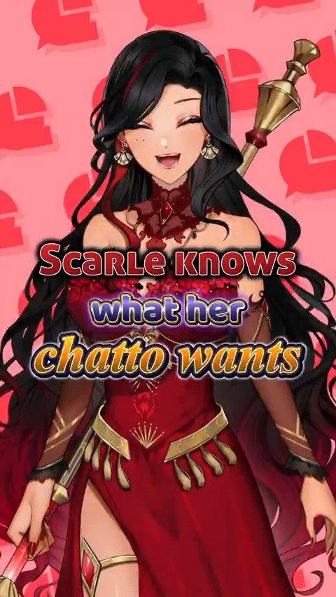 / ✨1 Min NIJISANJI EN✨ \ 『 Scarle Yonaguni 』 Her captivating beauty glows as radiant as her scarlet staff 💋💅 Listen up Chatto, post 💋s in the replies for your Enchantress, Scarle Yonaguni 💋💅 NIJISANJI EN! #NIIJISANJI #NIJISANJI_EN #1MinNIJISANJIEN