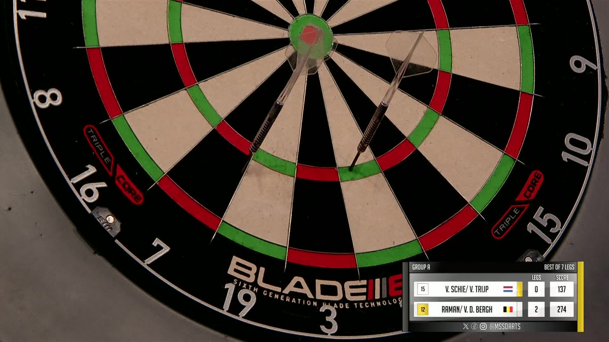 DANNY VAN TRIP!!!!😂😂 The Dutchman has just FALLEN OFF THE STAGE after pinning a 137 Checkout!😱
