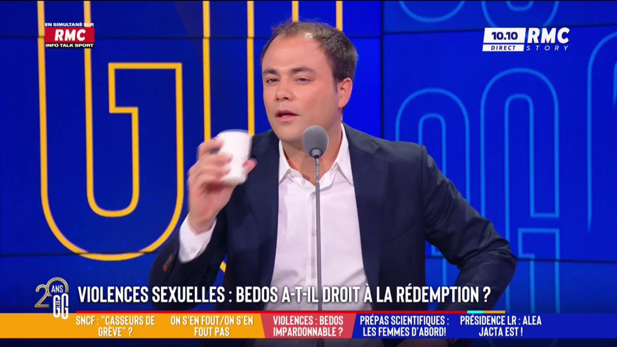 🤔 Bedos, a-t-il droit à la rédemption ? 🗣️ Charles Consigny : "Notre époque devient complètement conne. Ça ne mérite pas un procès en correctionnelle. Le tribunal est hystérique sur ces sujets-là." #GGRMC