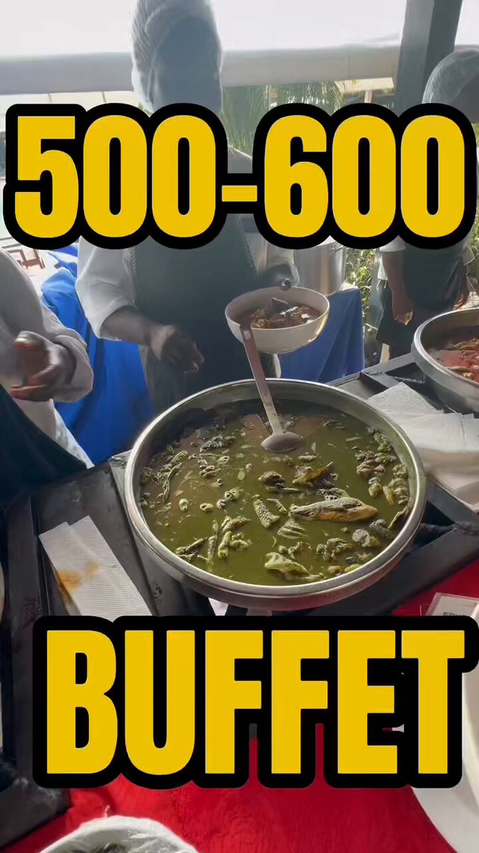 530 cedis well spent! Lancaster Hotel’s Sunday buffet was packed and tasty—fufu with ebunuebunu and all the meats? Would you pull up for a brunch like this?