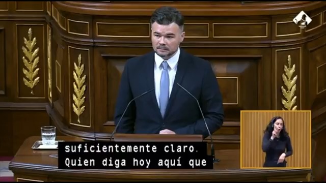#EnDirecto | Rufián: "Quién diga que el apagón es por exceso de renovables, miente. Quien diga que es por falta de nucleares, miente. Miente para intoxicar o porque quiere cobrar del lobby de las nucleares y las eléctricas. Así de claro"