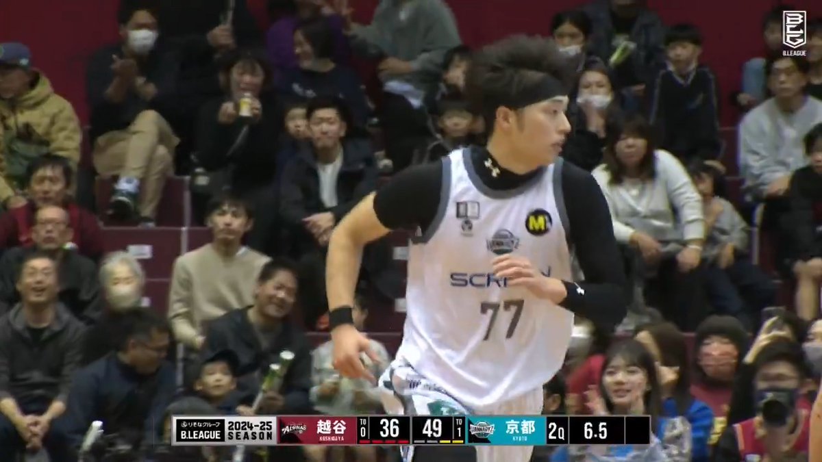 各SNSに寄せられた「名場面」をご紹介💁 『京都・岡田選手のAmazingなドライブ✨』 岡田侑大 YUTA OKADA 京都ハンナリーズ #Bリーグ #りそなグループ