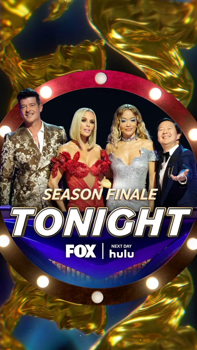 Season 13 has been a wild and lucky ride — but it all ends soon! Who will take home the gold? Don't miss #TheMaskedSinger, TONIGHT at 8/7c on FOX! 🎭
