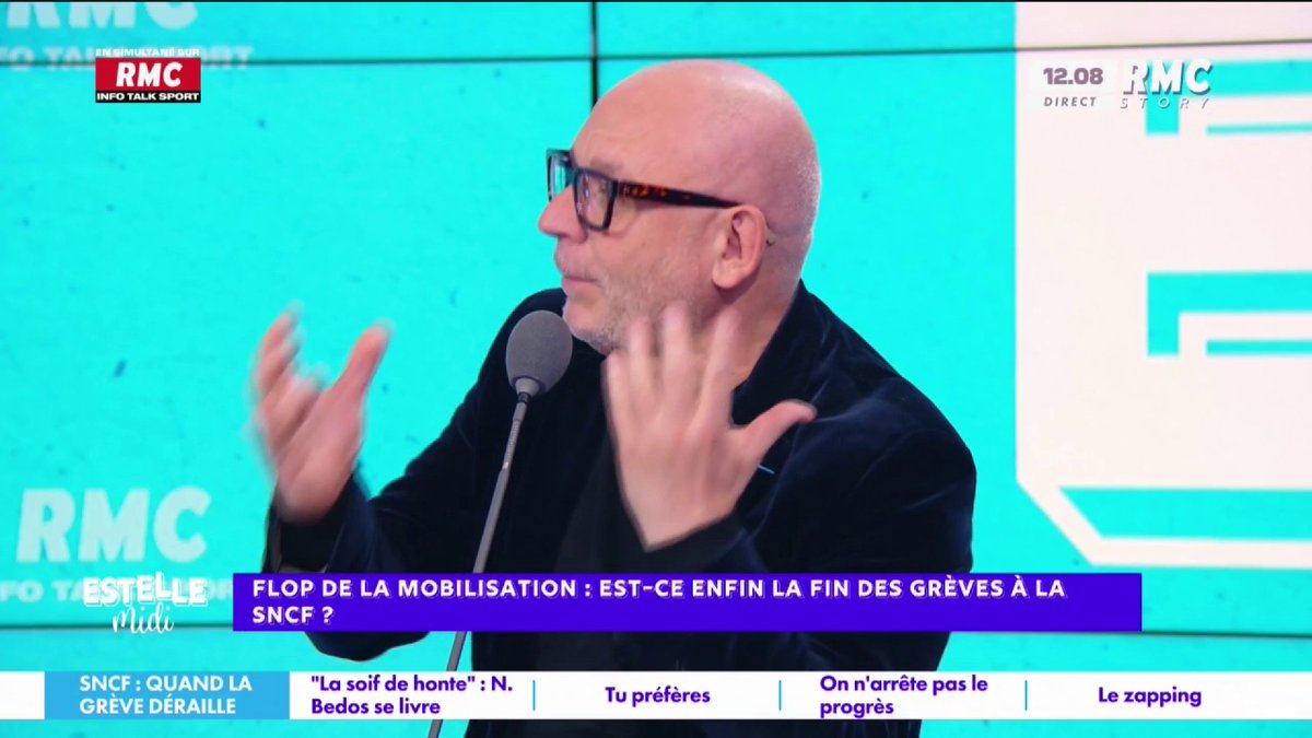 🚅 Flop de la mobilisation : est-ce la fin des grèves à la SNCF ? 🎙️ frédéric hermel🇫🇷 : "C'est un sale coup pour les syndicats ! Mais je pense que ça va se payer... Ils vont s'en souvenir la CGT et Sud et ils vont refaire une grève pour se venger de ça..." #EstelleMidi