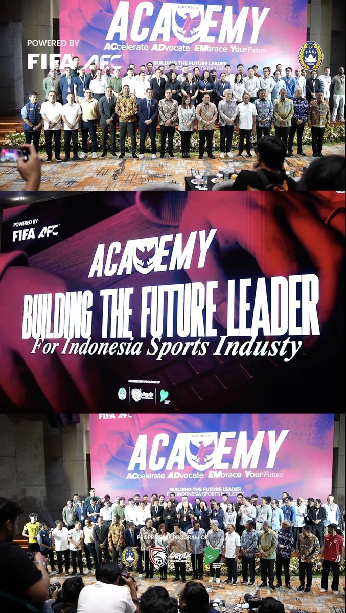 For the 𝐁𝐫𝐢𝐠𝐡𝐭𝐞𝐫 𝐅𝐮𝐭𝐮𝐫𝐞 of Indonesia 🇮🇩 𝐀𝐂celerate 𝐀𝐃vocate 𝐄𝐌power 𝐘our Future ‣ #PSSI ‣ #GarudaAcademy
