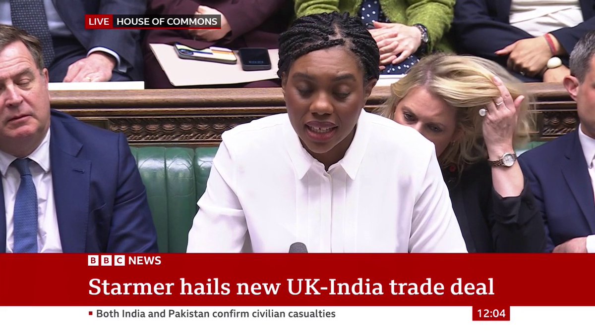 Kemi Badenoch asks the PM if he “will he listen to his own party and change course” on winter fuel payments Keir Starmer says “no other party is prepared to say how they would put the finances straight” #PMQs