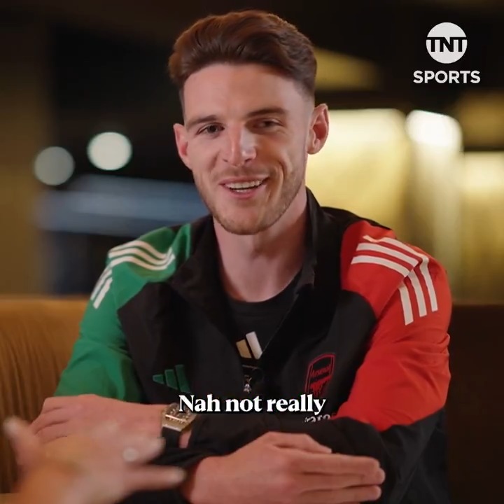 Declan Rice is feeling "no added pressure" for the second leg of the Champions League semi-final against PSG 😎