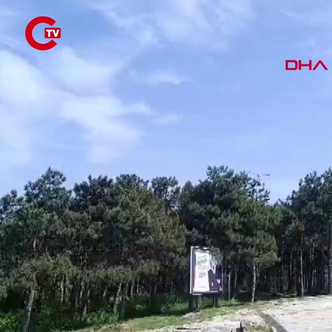 Sultangazi Kent Ormanı’nda yangın