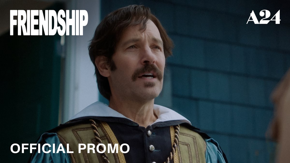 "I Love You, Man For Sickos" (IndieWire) Bring a pal to FRIENDSHIP starring Tim Robinson &amp; Paul Rudd — In theaters in NY &amp; LA this Friday, nationwide May 23.