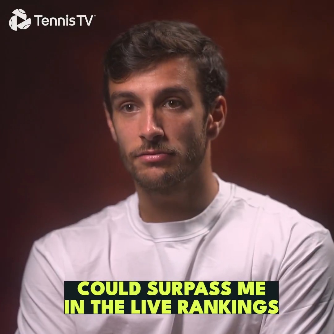 "It's my childhood dream" 🥺 Lorenzo Musetti reflects on reaching the top 10 ahead of #IBI25