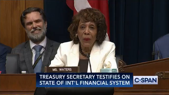 .Maxine Waters: "This is the first time we've met, is that correct?" Treasury Secretary Scott Bessent: "No, ma'am. We actually met one New Year's Eve in the Bahamas." Rep. Waters: "Why don't I remember that?" Sec. Bessent: "You were much better at the electric slide than I was."