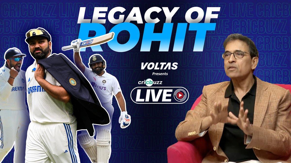 Rohit Sharma retires from Test cricket❗ Harsha Bhogle pens a heartfelt farewell 👏 #RohitSharma My Voltas