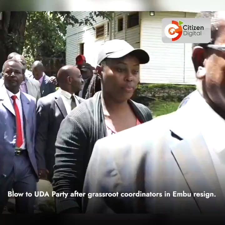 Blow to UDA Party after grassroot coordinators in Embu resign