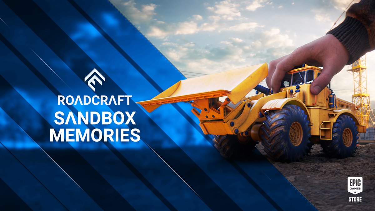 It all started in a sandbox… 🥹 From building with toys to building with powerful machines in #RoadCraft. Get ready to reshape the aftermath on May 20. 🚧