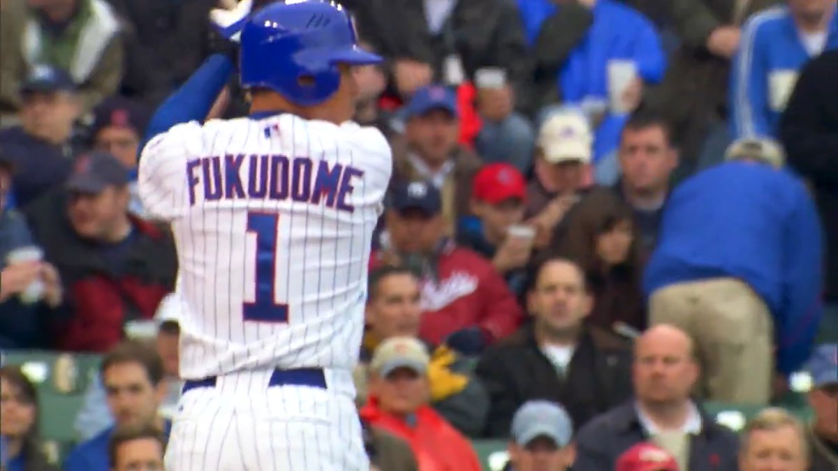Kosuke Fukudome went 3-3 on his MLB debut, including a game-tying HR in the 9th inning off Eric Gagne! 🇯🇵 #AAPIHeritageMonth