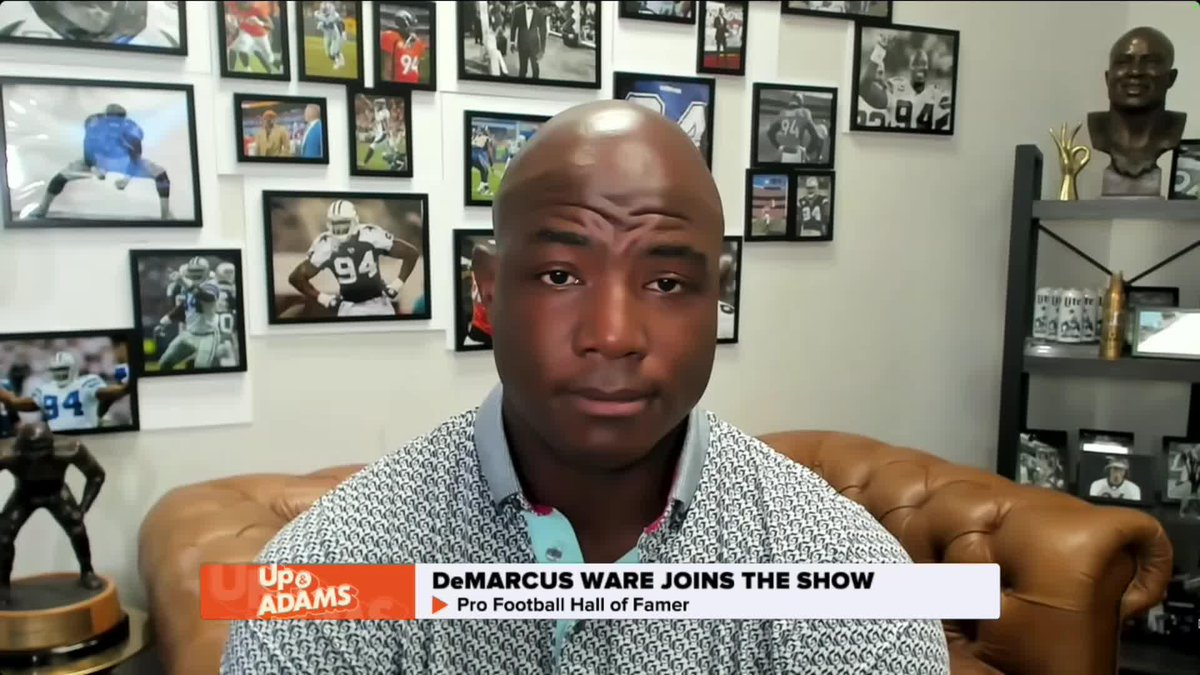 "I think he should hang the cleats up." DeMarcus Ware believes now is the time for Aaron Rodgers to walk away from the NFL. 😳 Kay Adams | D-Ware