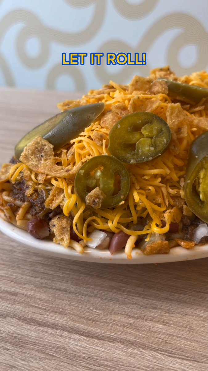 We’re dialing up the heat and heading straight to Flavortown with Skyline’s own Guy Fieri, Josh Kulow! 🔥🌶️ Mayor Guy Fieri, your custom Jalapeño 5-Way is ready to roll—loaded with crushed Fritos and Jalapenos! Skyline’s got the flavor, and you brought the fire. Let’s ride! Jalapenos and Fritos are available at participating Skyline locations while supplies last. Additional charges may apply.