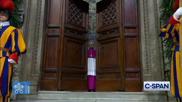 Conclave has begun.